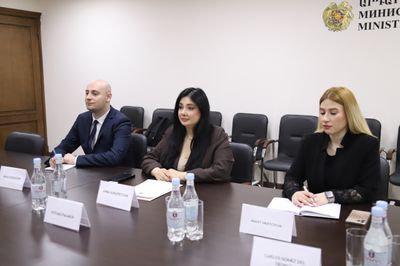 Արդարադատության նախարարի տեղակալն ընդունել է Եվրոպական տնտեսական և սոցիալական կոմիտեի պատվիրակությանը