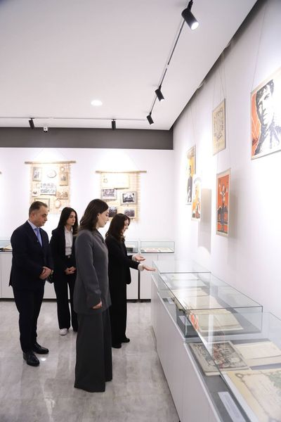 Սրբուհի Գալյանը ծանոթացել է Արխիվի աշխատանքներին