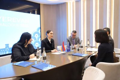 Սրբուհի Գալյանը հանդիպել է Միջազգային քրեական դատարանի նախագահ Տոմոկո Ականեին