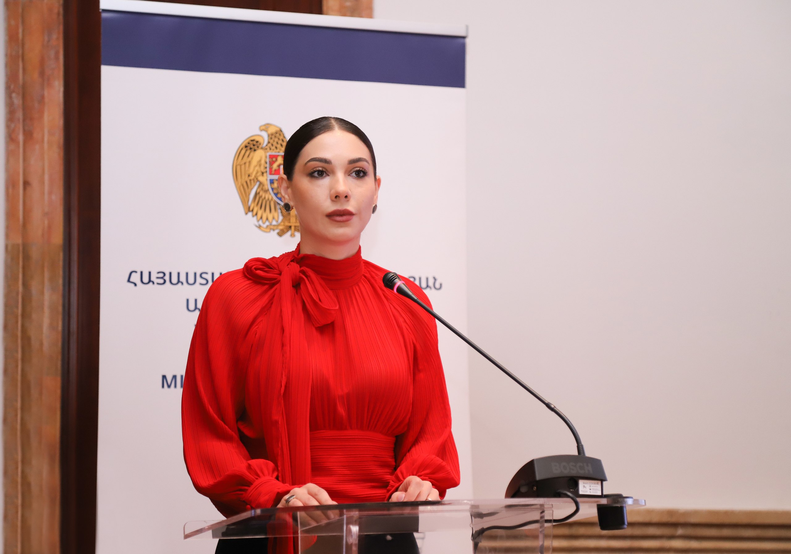 Արդարադատության նախարար Սրբուհի Գալյանը բացման խոսքով է հանդես եկել հայկական միջազգային արբիտրաժային օրեր միջոցառմանը