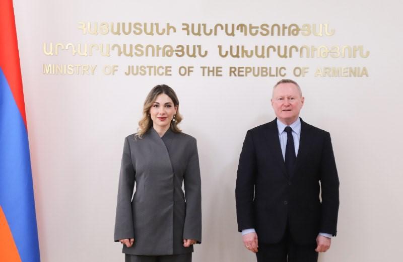 Սրբուհի Գալյանն ընդունել է Եվրոպայի խորհրդի Մարդու իրավունքների հանձնակատարին