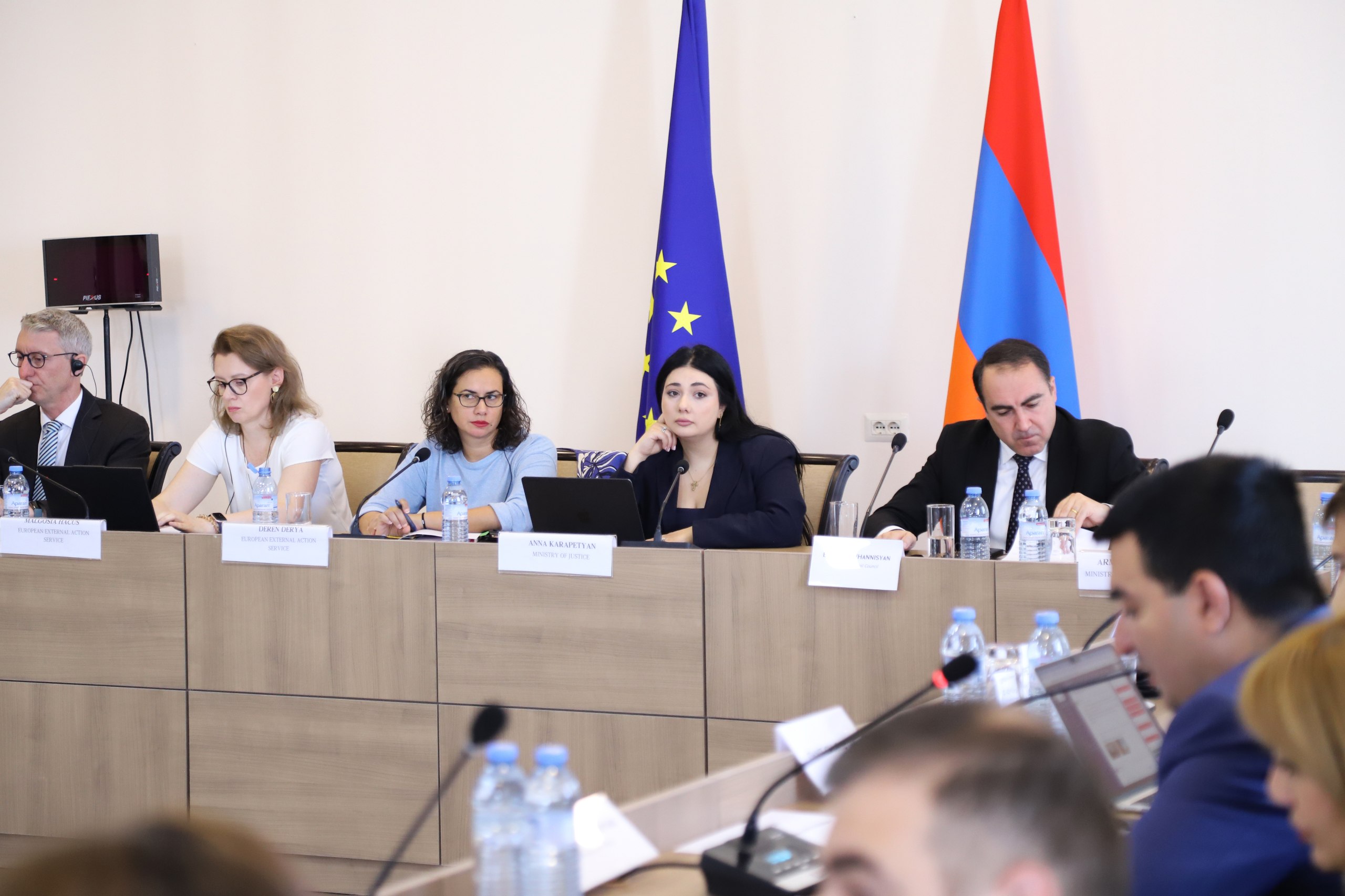 Աննա Կարապետյանը համանախագահել է Հայաստան–ԵՄ արդարադատության, ազատության և անվտանգության հարցերով ենթակոմիտեի 15-րդ նիստը